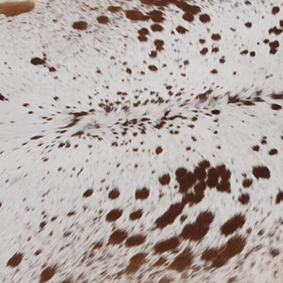 New Speckled Large Real Cowhide Area Rug (68"x 63") Cow Skin Leather - Picture 2 of 3